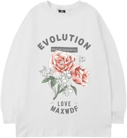 Men Long Sleeve Shirt Autumn and Winter round Neck Long Sleeve T-shirt Men and Women Loose All-Match Casual
