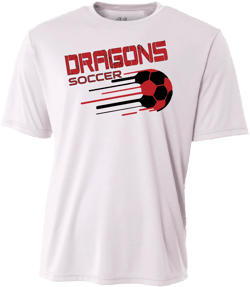 Mens S/S T-Shirt - Dragons Soccer Slanted