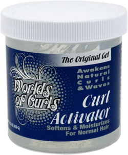 J. Strickland & Co Worlds Of Curls Curl Activator Original Gel 16.2 Ounce (Pack of 3) - Hair Gel Natural 16.2 Ounce (Pack of 3)