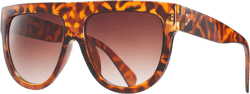 Women's Oversized Flat Top Fashion Sunglasses Trendy Big Square Designer Retro Sun Glasses Shades Tortoise | Amber Amber