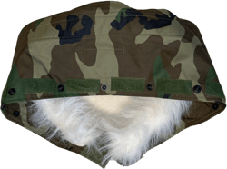Fur Ruff Trim For USGI Extended Cold Weather Parka *REAL DEAL*