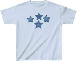 Amiblvowa Women’s Baby Tee Y2k Crop Top Fruit Graphic Print Retro Vintage Aesthetic Short Sleeve Slim Fit Top T Shirt (Blue-2, XS), X-Small