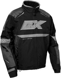 Castle X Men's Blade G5 Jacket (Charcoal/Silver/Black - 2X-Large)