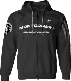 Montgomery BJJ Camo Zip Hoodie