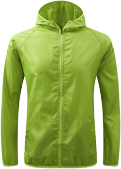 YanHoo Womens Windbreaker Jackets Lightweight Quick Dry Outdoor Bicycle Waterproof Rain Coat Couple Fall Casual Workout Athletic Jackets