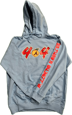 404 Area Code Coordinates Edition Hoodie(Pre-Order)
