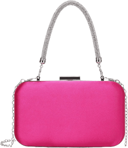 Buric Evening Bag Small Party Clutch Bag Wedding Cocktail Purse for Women Elegant Formal Handbags With Chain Bride Prom Rose