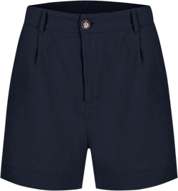 Womens Linen Shorts Casual Summer Lounge Shorts Lightweight Wide Leg Shorts with Pockets High Waisted Bermuda Shorts Medium L006-navy