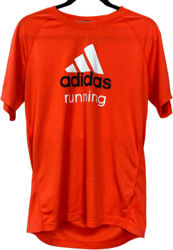 Adidas Running Yellow Active Tee Shirt Top Size M