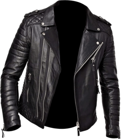Mens Distress Leather Jackets Motorcycle Bomber Biker Stylish Outerwear Zipper Jacket Black Jacket Large Black