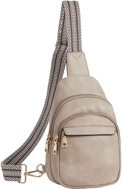 Small Sling Bag For Women :Sling Bag For Women Crossbody Purse & Crossbody Fanny Packs For Women Chest Bag Grey