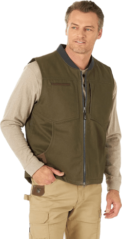 Wrangler Men's Tough Layers Work Vest