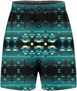 Inspire Green Basketball Shorts
