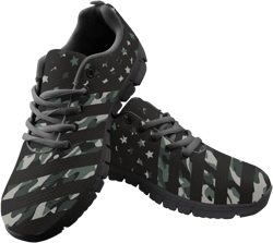 Amazon.com | HUGS IDEA British Flag Pattern Men Running Sneakers Lightweight Walking Shoes | Fashion Sneakers