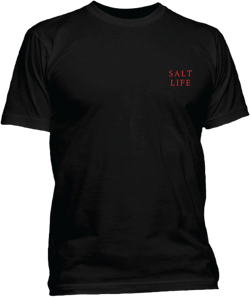 Salt Life Men's Smallie Short Sleeve Tee Medium Black