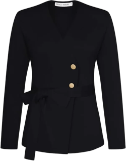 Women Black Dressy Cardigan Long Sleeve Blazer Work Outfit Winter Jacket for Fall 2024 XXL
