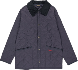 Barbour Boys Liddesdale Quilted Jacket Navy CQU0047 NY95