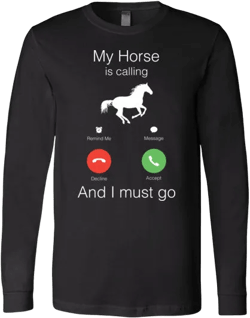 Horse Is Calling Long Sleeve