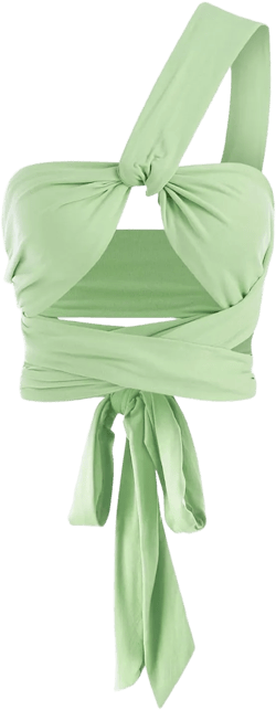 ZAFUL Womens Summer Bandeau Tops 2024 Trendy Corset Top Vacation Outfits Y2K Halter Sexy Going Out Club Summer Green One Size