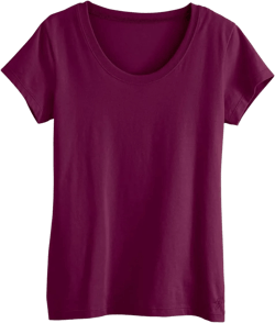 Women's Organic Pima Cotton Short Sleeve Scoop Neck Tee X-Small White