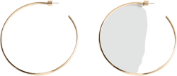 Maxi hoop earrings