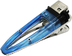 Blue Lit Barret Hair Clip