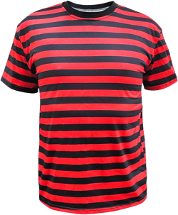 Men's and Women's Casual Striped T-Shirt Short Sleeved Shirt Classic fit Round Neck Pullover | Amazon.com