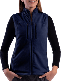 SCOTTeVEST Fireside Fleece Vest for Women - 15 Hidden Pockets - Warm Wrinkle Resistant for Travel & More