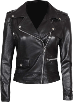 fjackets Leather Jackets For Women Real Lambskin Leather Outerwear Women Jackets