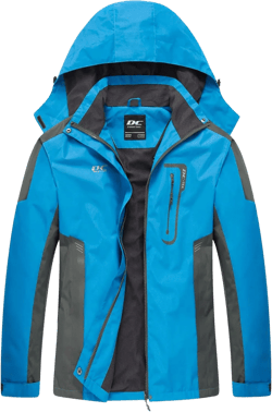 Amazon.com : Diamond Candy Waterproof Rain Jacket Women Lightweight Outdoor Raincoat Hooded for Hiking skiing : Clothing, Shoes & Jewelry