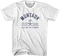 Montauk Anchor Life on the Strand T-shirt