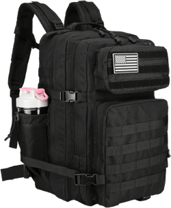 Tactical Backpack Daily Use Military Tactical Backpack for Men and Women 45L Backpack Fitness Backpack(Black)