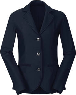 Kerrits Kids Affinity Aero Mesh Show Coat – Breathable, Classic Kids English Equestrian Competition Jacket, Machine Wash Large Navy