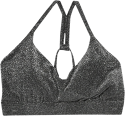 Body Glove Women's Ruth Plus Fixed Triangle Bikini Top Swimsuit with Adjustable Tie Back Detail, Available in Sizes 1x,2X,3X 2X Stardust Sparkle