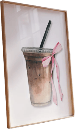Coffee to Go Wall Art Poster Print