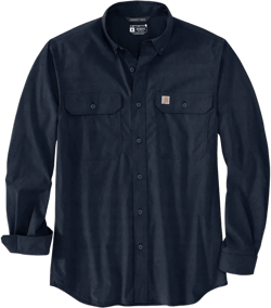 Carhartt Men's Force Relaxed Fit Lightweight Long Sleeve Shirt Navy XX-Large Tall
