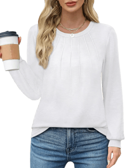 WIHOLL womens Soft XX-Large White