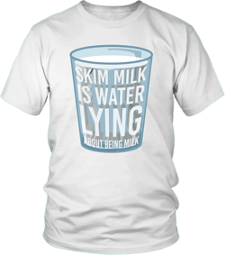 Skim Milk Is Just Water LYING About Being Milk