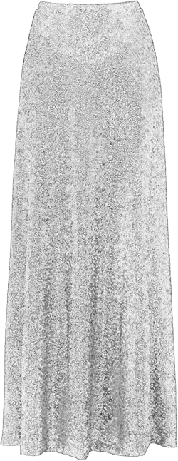 Diydress Women's Long Maxi Sequin Skirt Wedding A-Line Skirt Bridesmaid Skirt 24 Custom