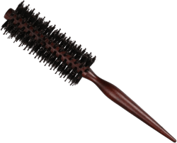Unique Bargains Straight Hair Brush Round Brush Hairstyle Wavy Styling Tool Wood 1.57"