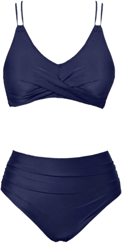 Women Bikini Set Sexy High Waisted Bathing Suits Two Piece Swimsuits 2 Piece Slimming Bathing Swim Suits Swimwear Set