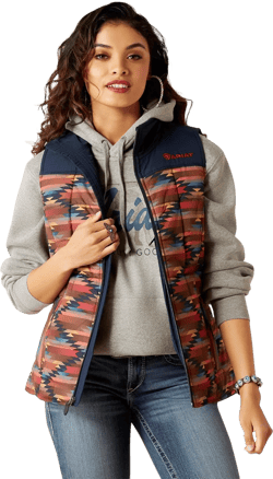 ARIAT Womens Crius Insulated Vest 2X Mirage Print