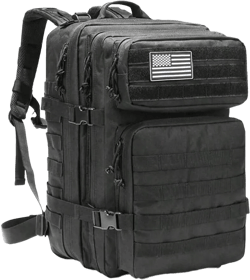 1pc 45l Unisex Tactical Backpack, 3p Outdoor Travel Rucksack Travel Bag