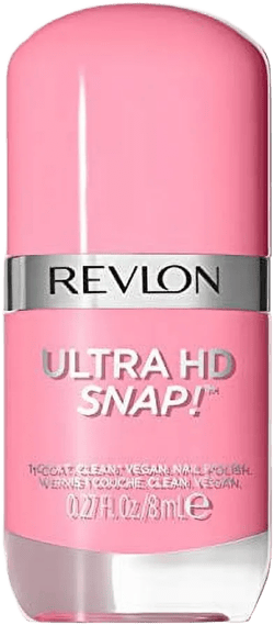 2 Pack REVLON Ultra HD Snap Nail Polish, Glossy Nail Color, 100% Vegan Formula, No Base and Top Coat Needed, 008 Damsel in a Dress, 0.27 fl. Oz.