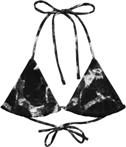String Bikini Top - Beach Camo XT