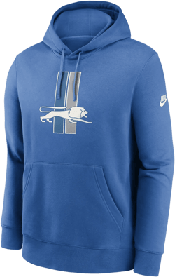 Detroit Lions Rewind Club Logo Men’s Nike NFL Pullover Hoodie