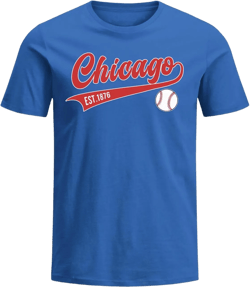 Baseball Shirt Men Great Printed Youth Apparel Mens T-Shirt Short Sleeve Shirts Gifts Black Crewneck Tee XX-Large Blue