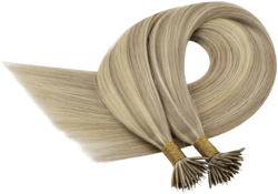 YoungSee Nano Hair Extensions Real Human Hair Dark Ash Blonde Highlights Golden Blonde Nano Bead Hair Extensions Real Hair Blonde Nano Ring Hair Extension Blonde Hair Extensions Real Hair 20in 50g 50s 20 Inch-50S-Nano NANO-C-#P16/22 Blonde Highlight