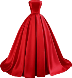 Women's Strapless Prom Dress Ball Gown Evening Formal Gowns 2023 Long Satin Party Gowns US24W Red