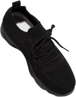 Running Shoes For Women Arch Support Slip On Walking Shoes Lightweight Workout Tennis Shoes Breathable Fashion Sneakers 9 Black